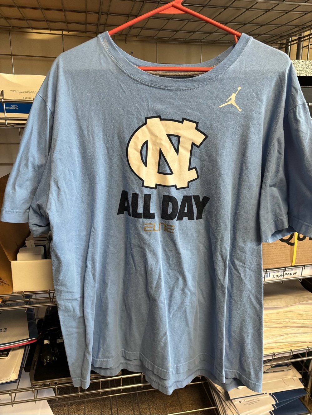UNC Nike Elite Men’s Tee-XL